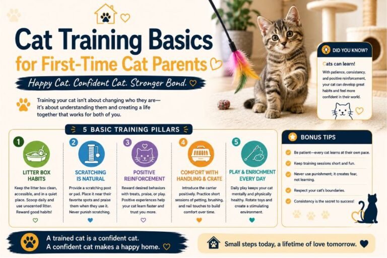 cat training basics for beginners