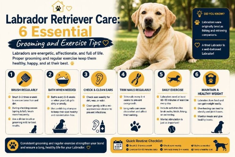 Labrador care tips India: Six Essential Tips