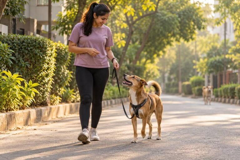 Leash reactivity in dogs